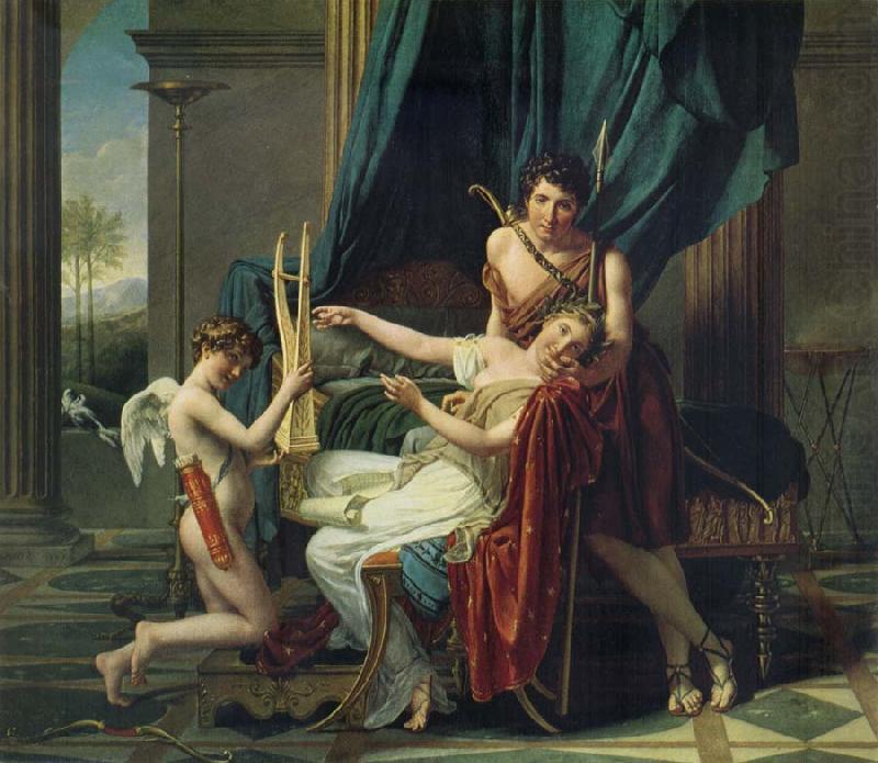 Jacques-Louis  David Sappho and Phaon china oil painting image